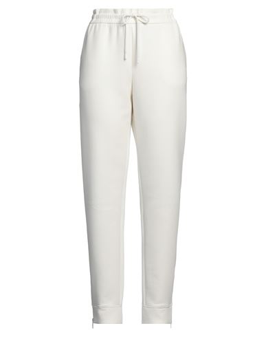 Emporio Armani Woman Pants Ivory Size L Cotton In White