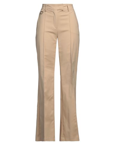 Liu •jo Woman Pants Beige Size 8 Cotton, Polyamide, Elastane In Brown