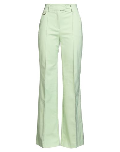 Liu •jo Woman Pants Light Green Size 4 Cotton, Polyamide, Elastane