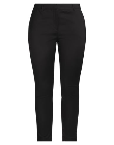 Liu •jo Woman Pants Black Size 10 Cotton, Polyamide, Elastane In Black