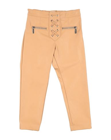 ELISABETTA FRANCHI ELISABETTA FRANCHI TODDLER GIRL PANTS SAND SIZE 6 POLYURETHANE, POLYESTER 