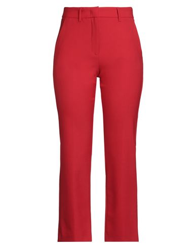 Marella Woman Pants Red Size 6 Polyester, Virgin Wool, Elastane