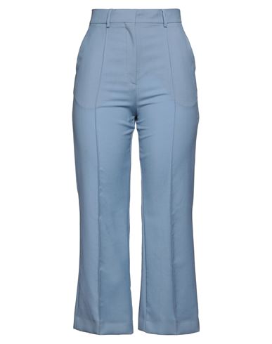 Lanvin Woman Pants Light Blue Size 38 Virgin Wool In Blue