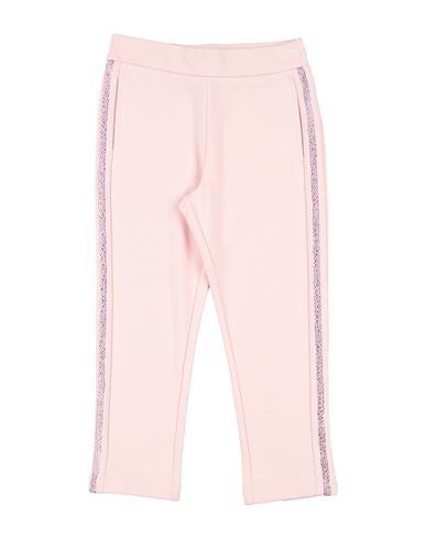 Emporio Armani Toddler Girl Pants Light Pink Size 7 Cotton, Polyester In Pink