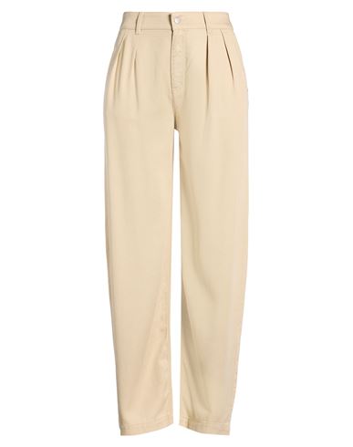 Hugo Boss Boss Woman Pants Beige Size 8 Lyocell In Neutral