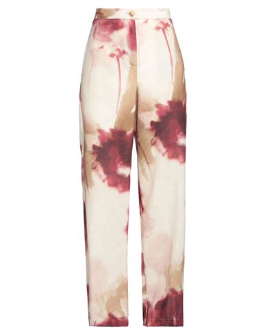 Vicolo Woman Pants Ivory Size M Acetate, Viscose In White