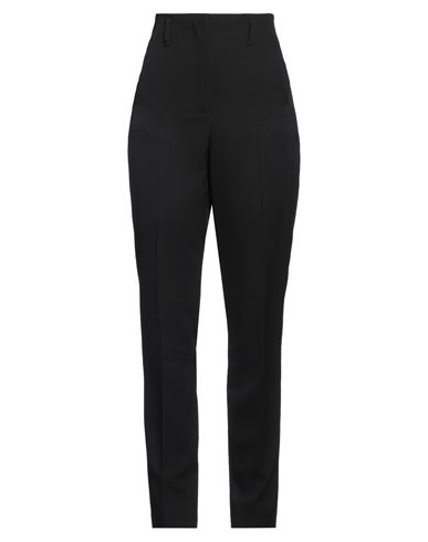 Loulou Studio Woman Pants Black Size M Wool, Elastane In Black
