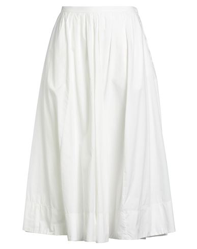 Forte Forte Forte_forte Woman Midi Skirt White Size 3 Cotton