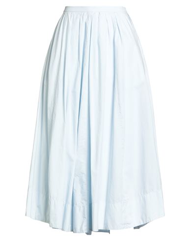 Forte Forte Forte_forte Woman Midi Skirt Sky Blue Size 3 Cotton