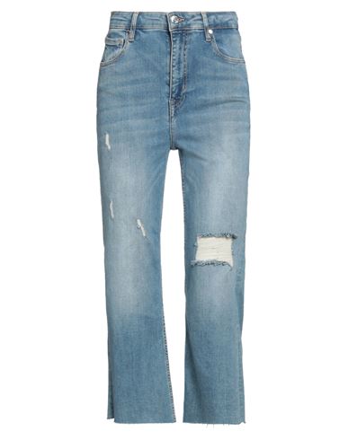 Met Jeans Woman Jeans Blue Size 29 Cotton, Polyester, Elastane