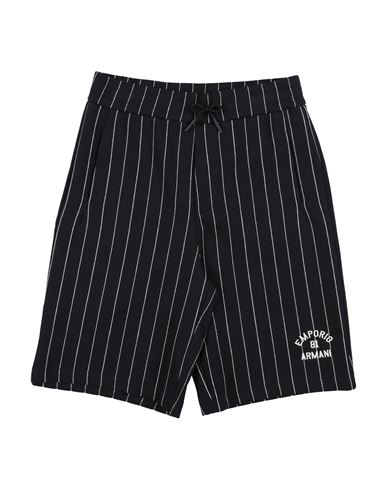 Emporio Armani Toddler Boy Shorts & Bermuda Shorts Midnight Blue Size 6 Cotton, Polyester, Elastane In Blue