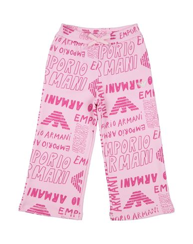 Emporio Armani Toddler Girl Pants Pink Size 6 Cotton In Pink