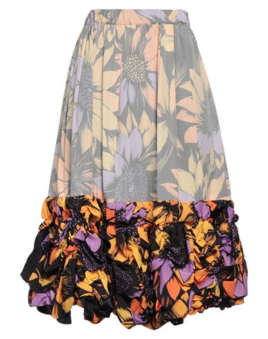 COMME DES GARÇONS COMME DES GARÇONS WOMAN MIDI SKIRT LILAC SIZE S POLYESTER 
