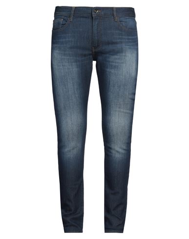 Armani Exchange Man Jeans Blue Size 33 Cotton, Polyester, Elastane In Blue