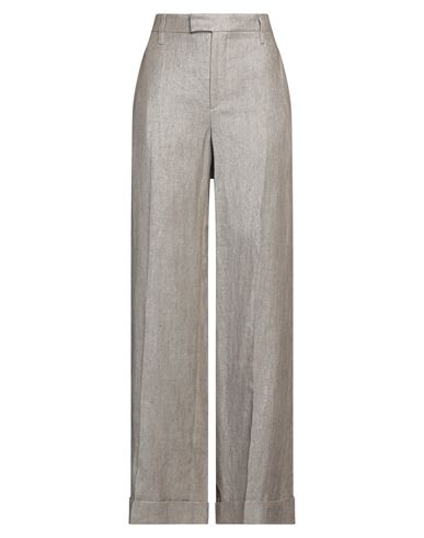 Brunello Cucinelli Pressed-crease Wide-leg Trousers In Beige
