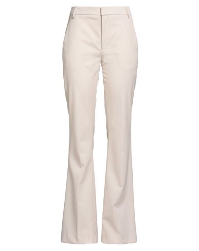 Dondup Woman Pants Chocolate Brown Size 31 Virgin Wool, Elastane In White