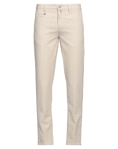 BARBATI BARBATI MAN PANTS BEIGE SIZE 30 COTTON, POLYAMIDE 