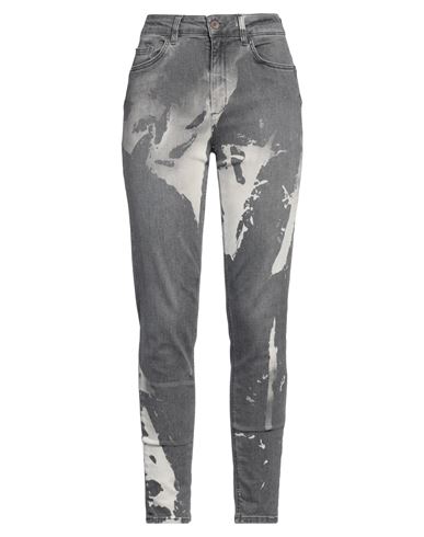 Liu •jo Woman Jeans Grey Size 31w-30l Cotton, Elastane In Gray