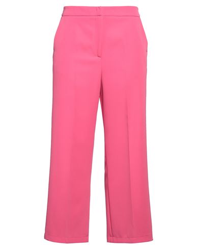 Kartika Woman Pants Fuchsia Size 12 Polyester, Elastane In Pink