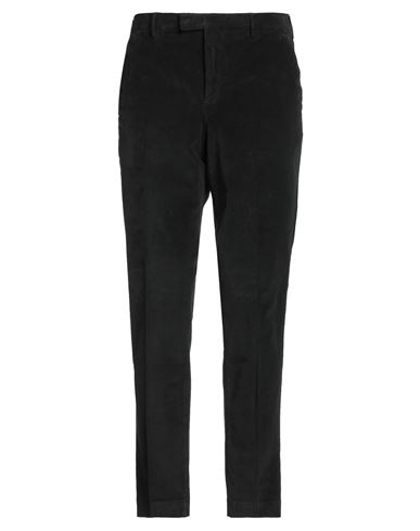 Pt Torino Stretch Corduroy Trousers Featuring Pockets In Black
