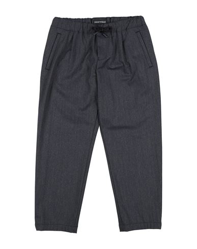 Emporio Armani Toddler Boy Pants Navy Size 6 Polyester, Viscose, Elastane
