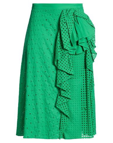 Falda midi Mujer Verde XL,XS Mujer