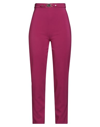 Alma Sanchez Woman Pants Magenta Size 4 Polyester, Elastane In Purple
