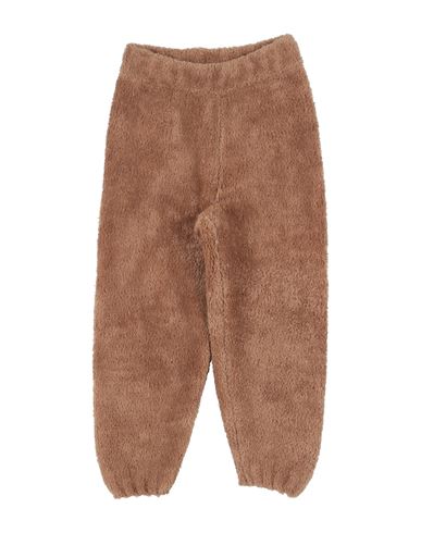 The New Society Toddler Girl Pants Camel Size 6 Organic Cotton, Polyamide In Beige
