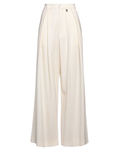 Giuseppe Di Morabito Woman Pants Ivory Size 4 Virgin Wool, Elastane In Neutral