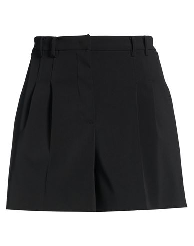 Patrizia Pepe Woman Shorts & Bermuda Shorts Black Size 12 Polyester, Elastane In Black