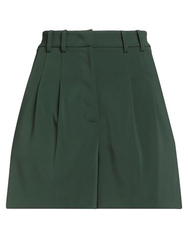 Patrizia Pepe Woman Shorts & Bermuda Shorts Dark Green Size 10 Polyester, Elastane In Green