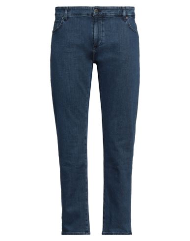 Hugo Boss Boss Man Jeans Blue Size 32w-32l Cotton, Elastomultiester, Elastane In Blue
