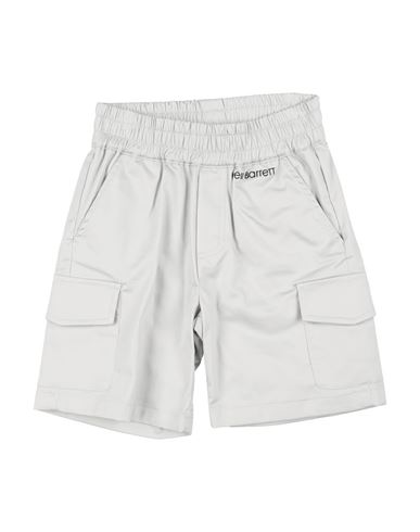 Neil Barrett Toddler Boy Shorts & Bermuda Shorts Light Grey Size 4 Cotton, Elastane In Gray