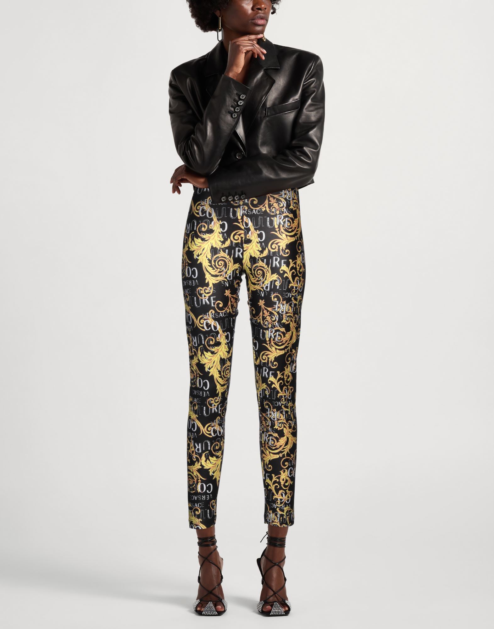  Versace Jeans Couture - Hosen & Röcke - Leggings - On Yoox.com 
