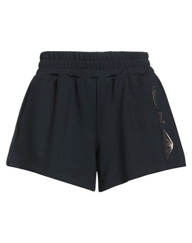 EA7 EA7 WOMAN SHORTS & BERMUDA SHORTS NAVY SIZE XXL POLYESTER, MODAL, ELASTANE 