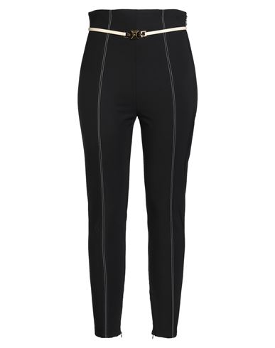 Elisabetta Franchi Woman Pants Black Size 10 Polyamide, Elastane In Black