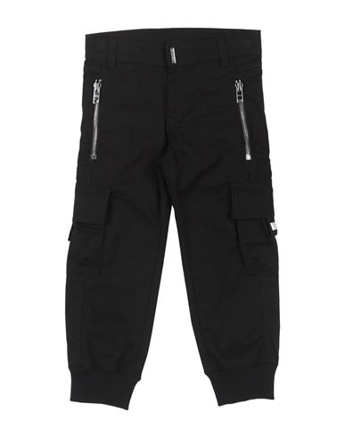 Givenchy Toddler Girl Pants Black Size 4 Cotton, Elastane In Black