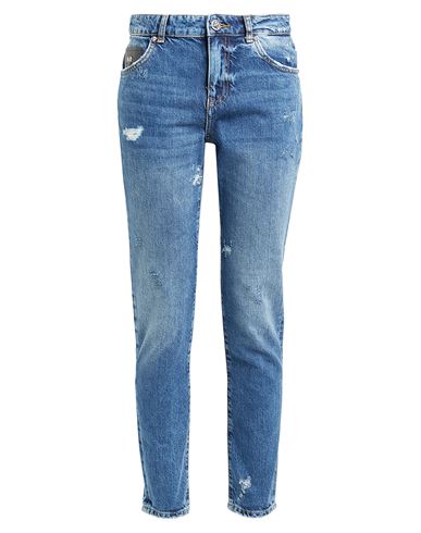 John Richmond Woman Jeans Blue Size 24 Cotton In Blue
