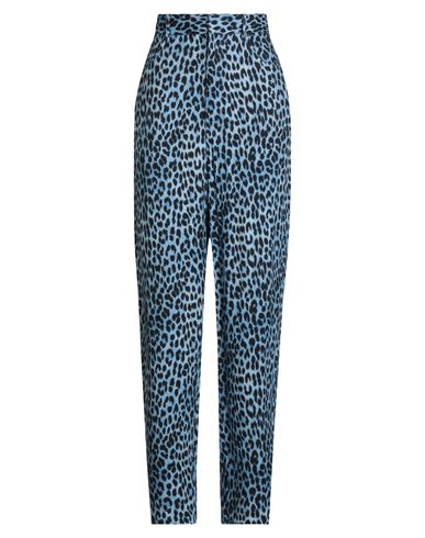 Laneus Woman Pants Light Blue Size 4 Viscose In Multi