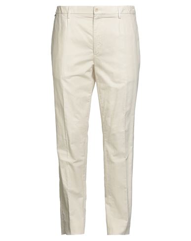Gta Il Pantalone Man Pants Cream Size 38 Cotton, Linen, Lyocell, Elastane In Neutral