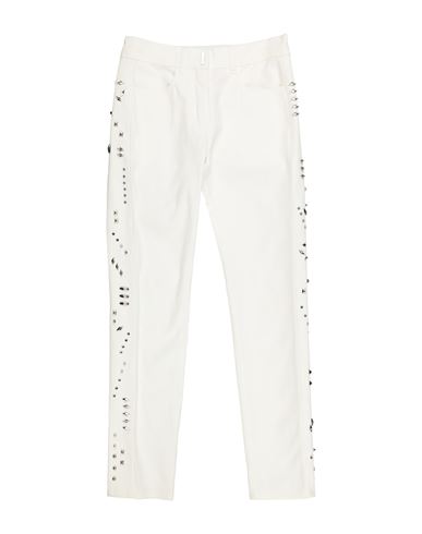 Givenchy Toddler Girl Jeans White Size 4 Cotton, Elastane, Polyester, Polyamide In White