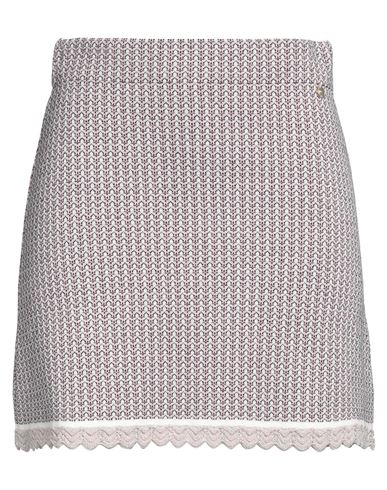 Liu •jo Woman Mini Skirt Pink Size L Viscose, Polyamide In Pink