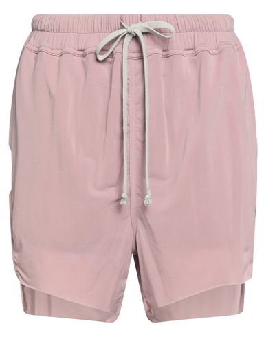 Rick Owens Woman Shorts & Bermuda Shorts Antique Rose Size 4 Cupro, Elastane