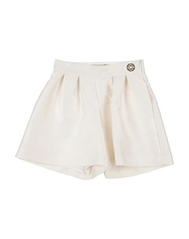 Elie Saab Toddler Girl Shorts & Bermuda Shorts Ivory Size 6 Polyester, Silk In White
