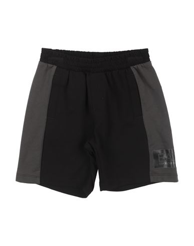 Ea7 Toddler Boy Shorts & Bermuda Shorts Black Size 6 Cotton In Black