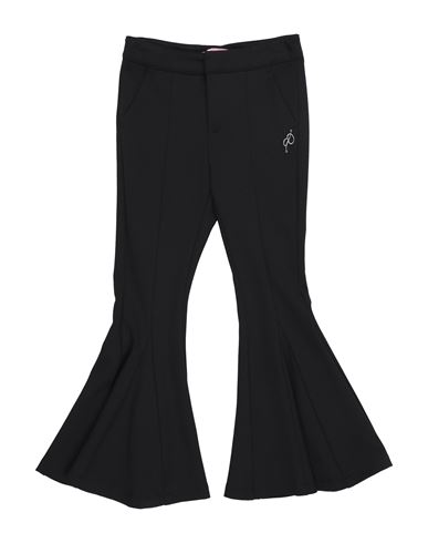 Miss Blumarine Toddler Girl Pants Black Size 6 Viscose, Polyamide, Elastane In Black
