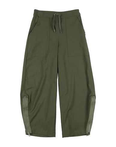 Shop Pucci Toddler Girl Pants Military Green Size 6 Cotton, Elastane, Viscose