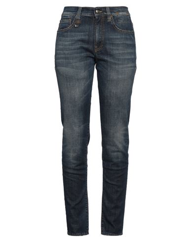 R13 Woman Jeans Blue Size 31 Cotton, Elastane, Calfskin In Blue