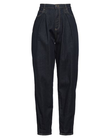 Shop Emporio Armani Woman Jeans Blue Size 31 Cotton, Polyester, Viscose, Elastane