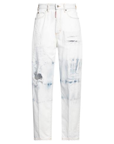 Dsquared2 Woman Jeans Blue Size 8 Cotton In Blue